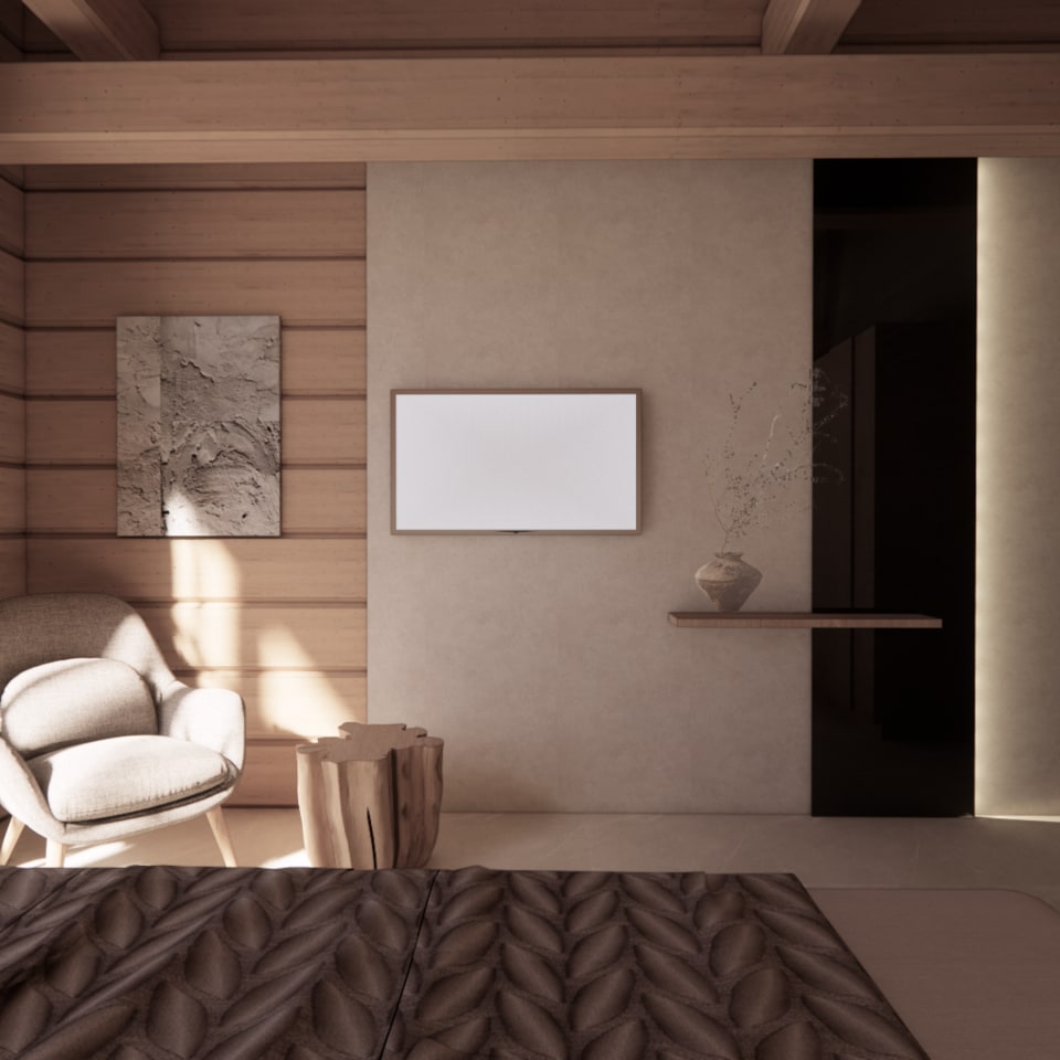 Vaattunki Wilderness Resort, Arctic Deluxe Room
